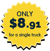 Only $8.90 for a single truck